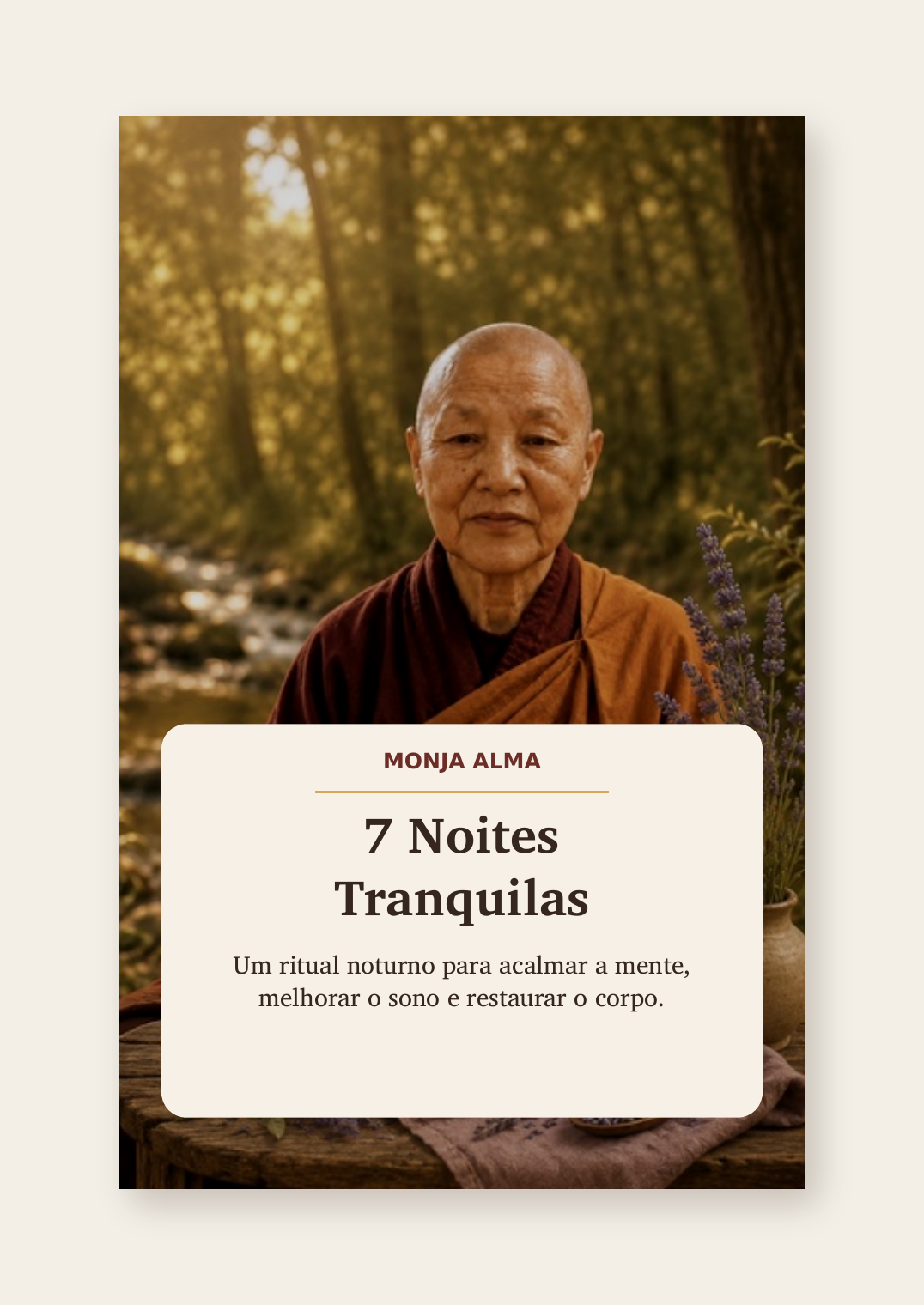 Capa do guia 7 Noites Tranquilas